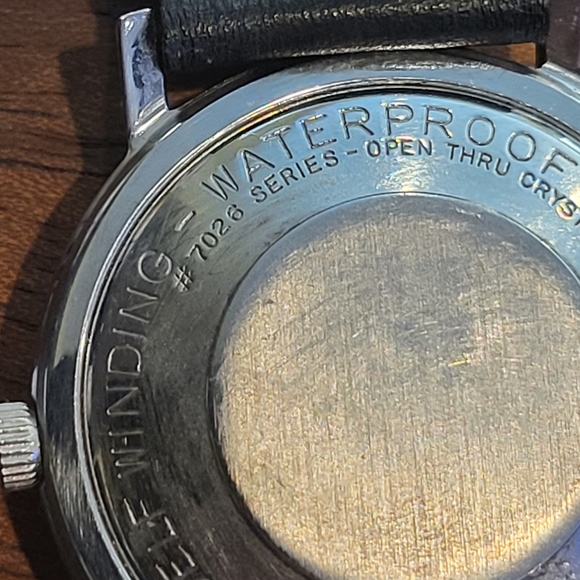 Benrus ⭐️⭐️⭐️ Self-winding Date Waterproof Dustproof #7026 Series Watch - Picture 4 of 6